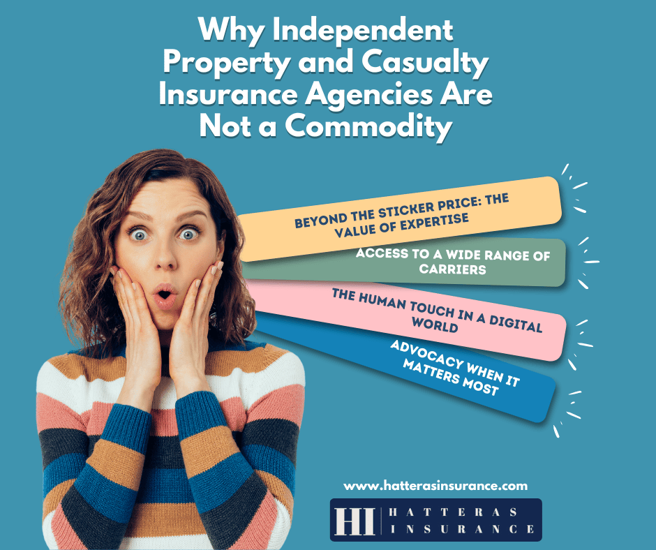 Why Independent Property and Casualty Insurance Agencies Are Not a Commodity
